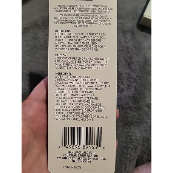 B Pure Essentially Ageless Blur Face Primer .5 Oz 15 mL - Picture 3 of 4